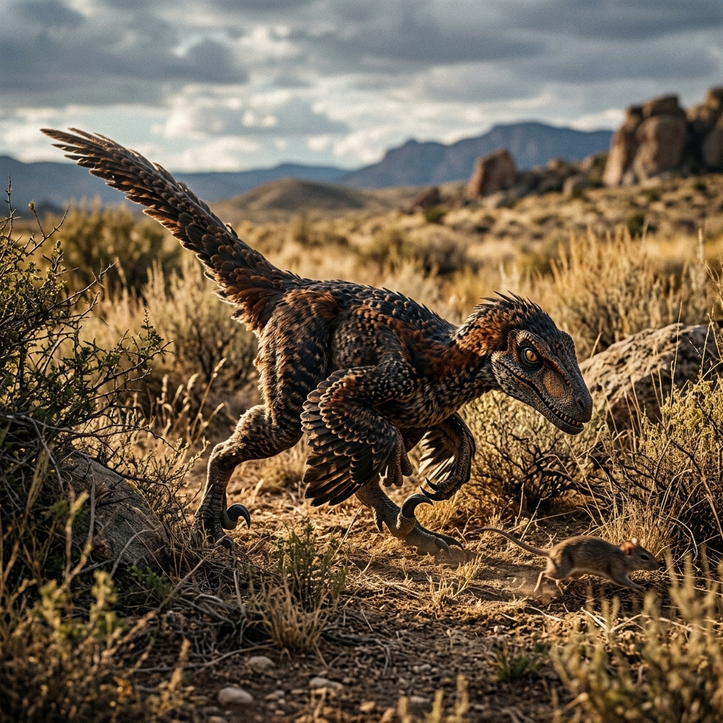 Cretaceous habitat of VELOCIRAPTOR