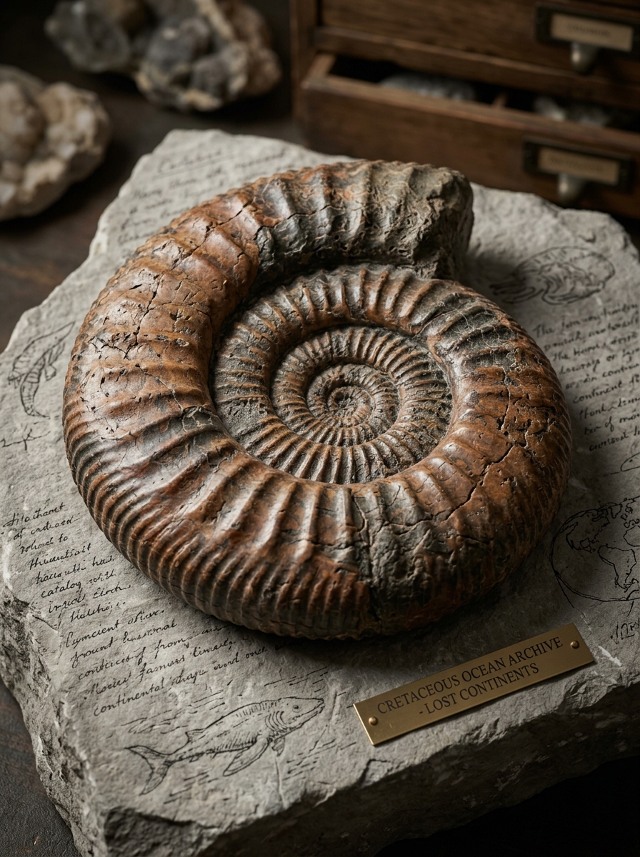 Ammonite geological record