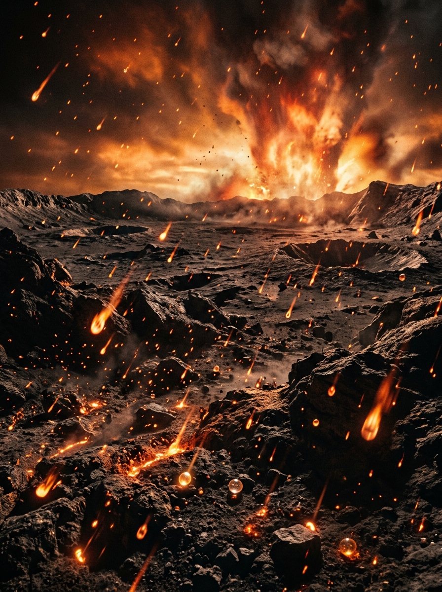 Impact Glass geological record